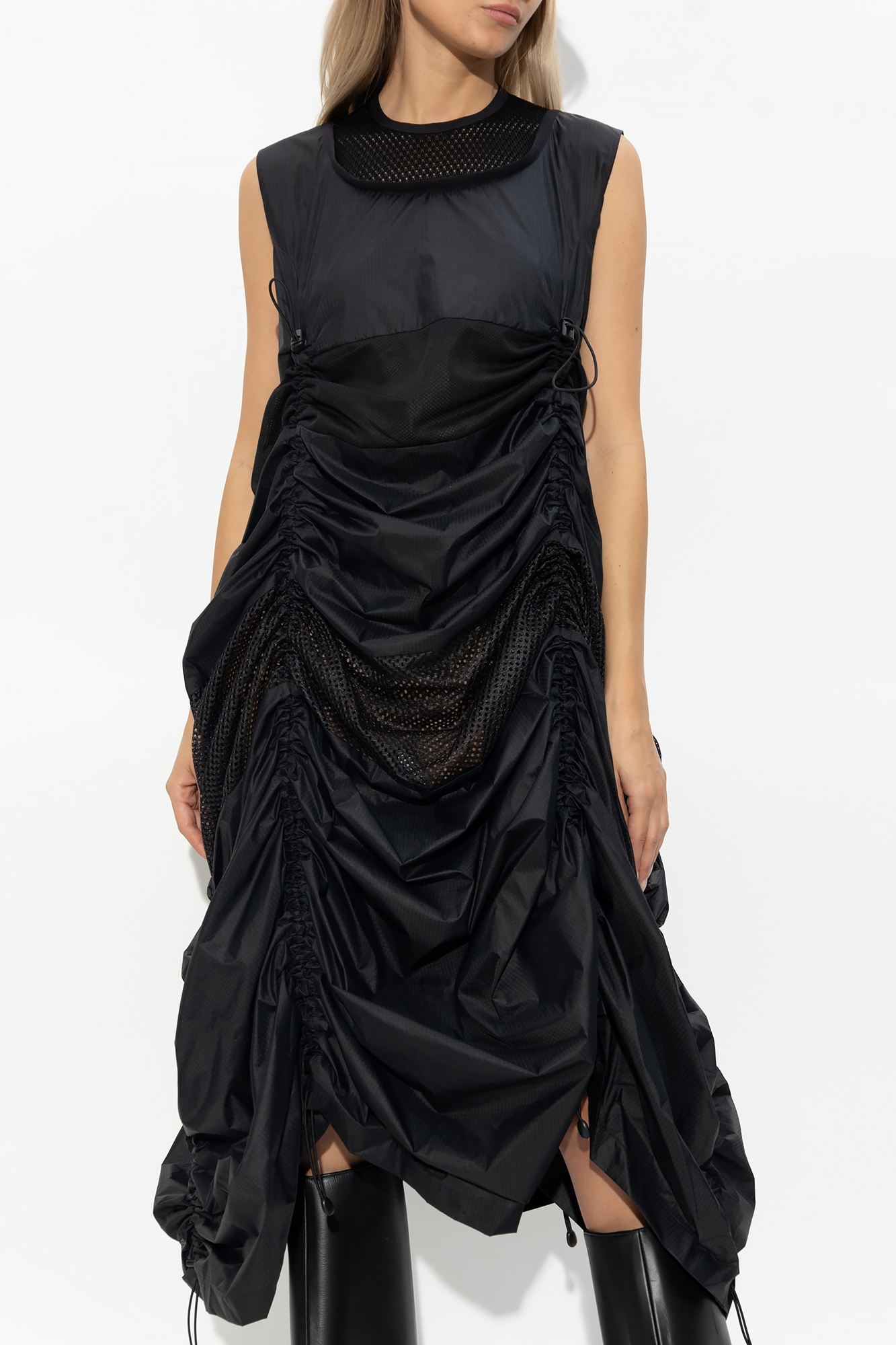 Black Draped dress Junya Watanabe Comme des Garçons - Vitkac